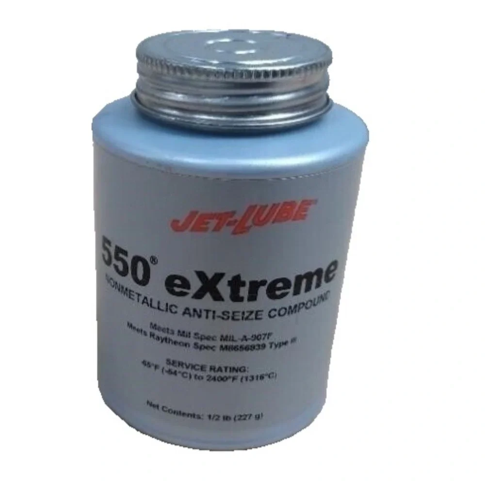 Jet-Lube High Temp. - Anti-Seize Lubricant‎  - Pure Copper  1/2 LB ~  8 oz CAN